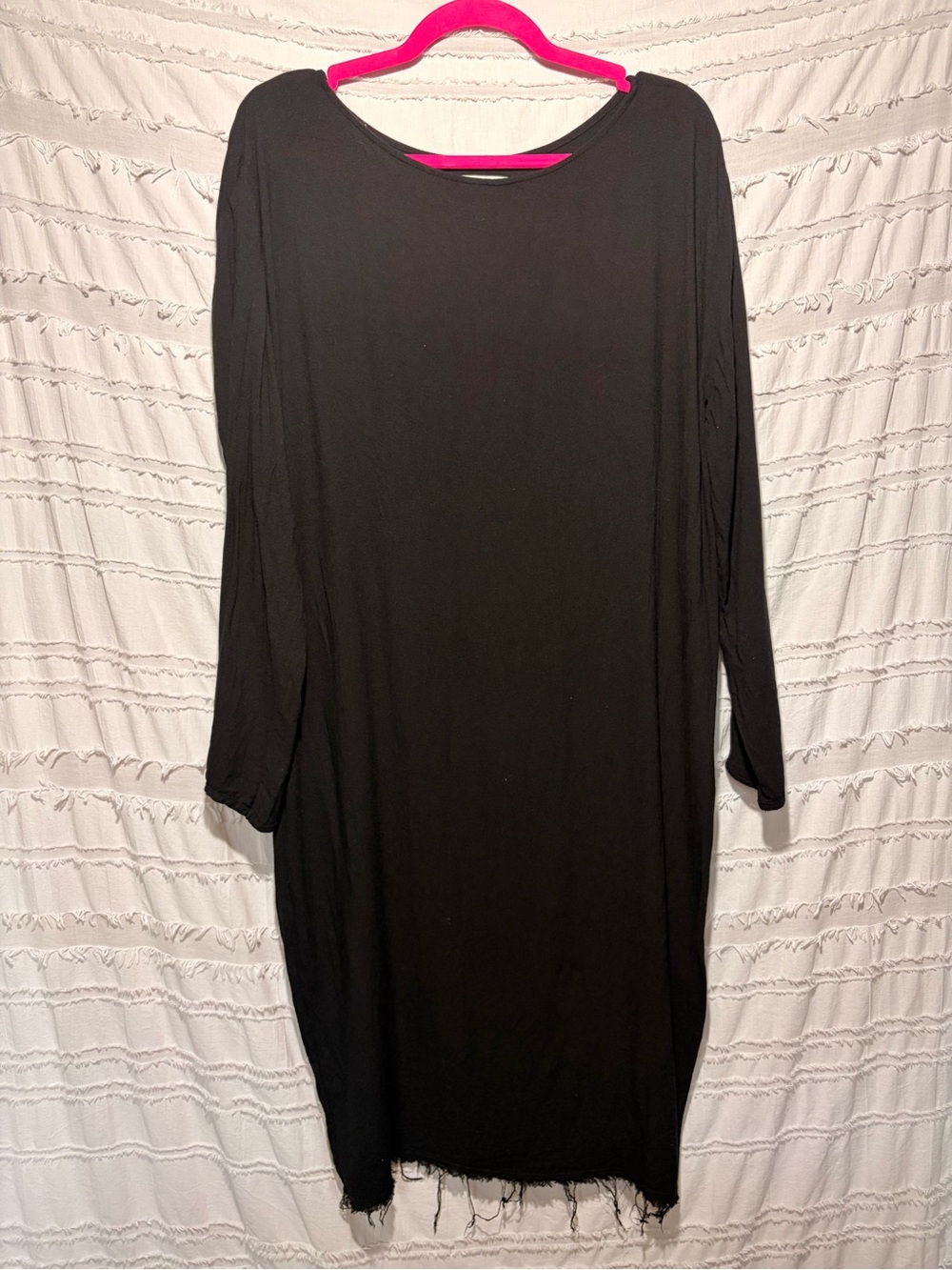 Black Crane Slim Black Dress